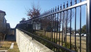 metal iron fences