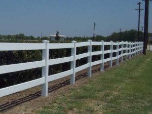 post and rail fences